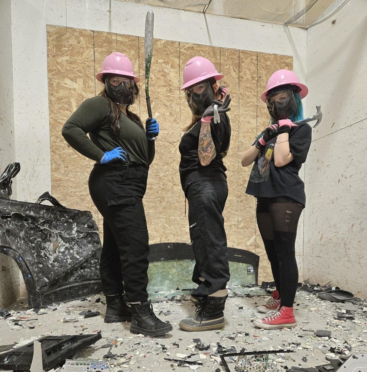 Smash Therapy team at front counter